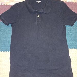 Old Navy Boy's Dark Blue Polo Shirt